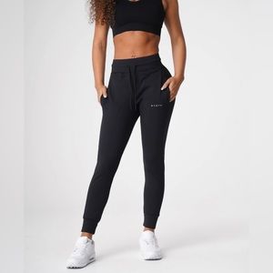 NVGTN Jet Black Joggers
